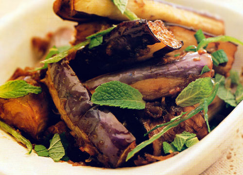 Deep-Fried Eggplant with Garlic Sauce Recipe