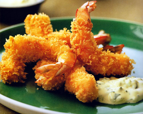Deep Fried Shrimps with Dipping Sauce Recipe