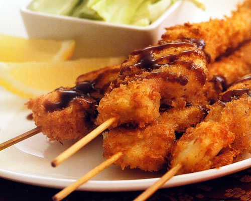 Crumbed Skewers Recipe