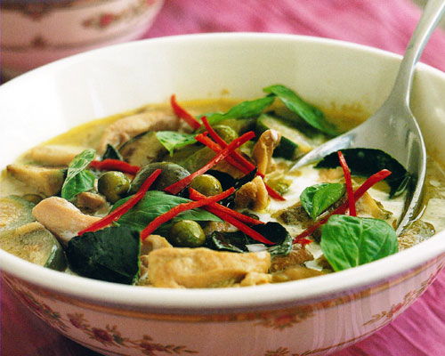 Green Curry with Chicken Recipe