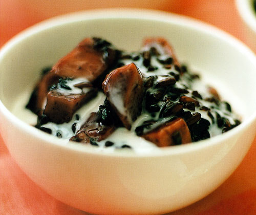 Black Sticky Rice with Taro Recipe