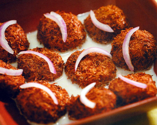 Fish Cakes in Cream Recipe