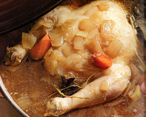 Star Anise Ginger Braised Whole Chicken Recipe