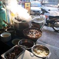 Steaming Food