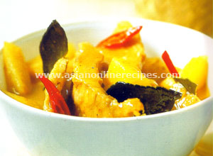 Pork and Pineapple Coconut Curry Recipe