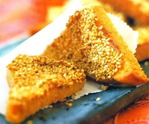 Shrimp and sesame toast recipe