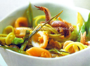 Stir-Fried Squid with Ginger Recipe