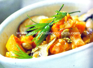 Sweet Pumpkin and Peanut Curry Recipe