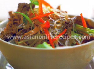 Shredded Duck and Noodle Salad Recipe