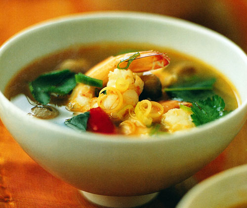 Hot and Sour Shrimps Soup Recipe – Asian Recipes and Cooking Guide